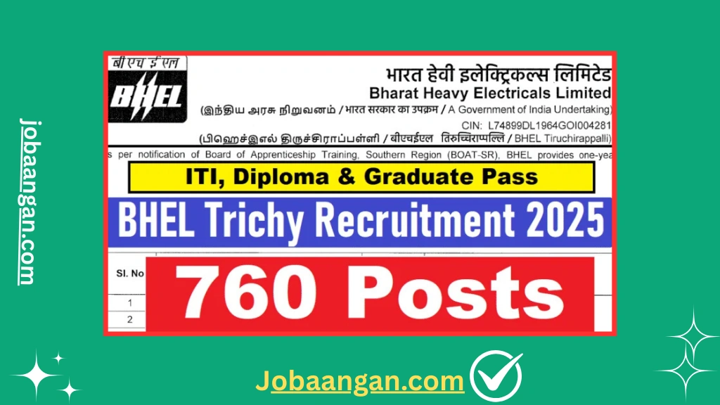 BHEL Trichy Apprentice 2025
