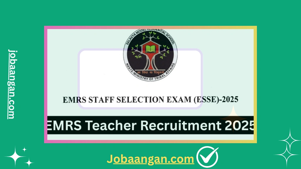 EMRS Teacher Recruitment 2025