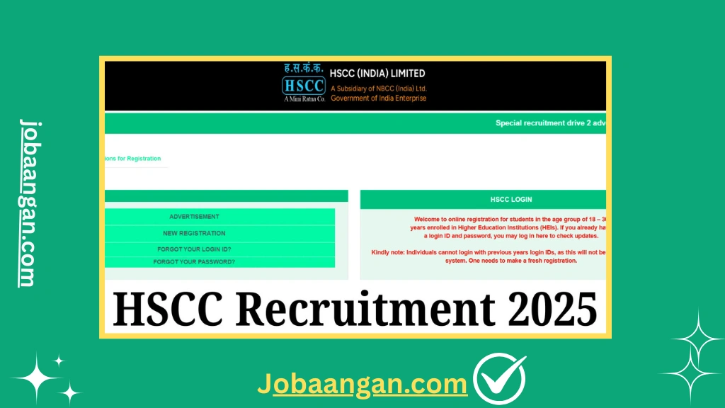 HSCC India Recruitment 2025