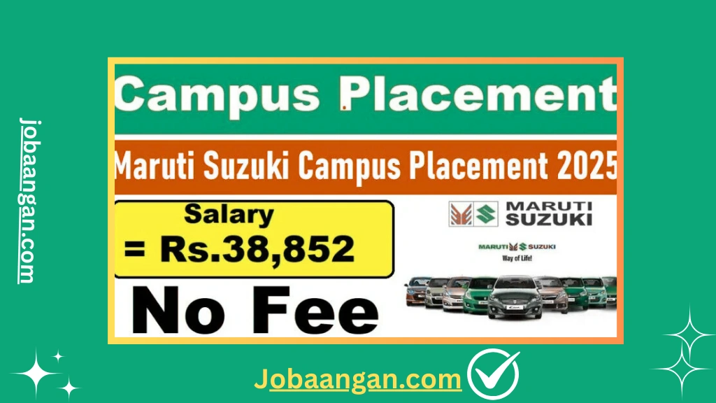 Maruti Suzuki FTE Recruitment 2025