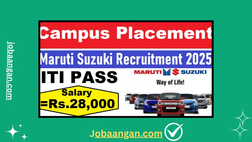 Maruti Suzuki Recruitment 2025