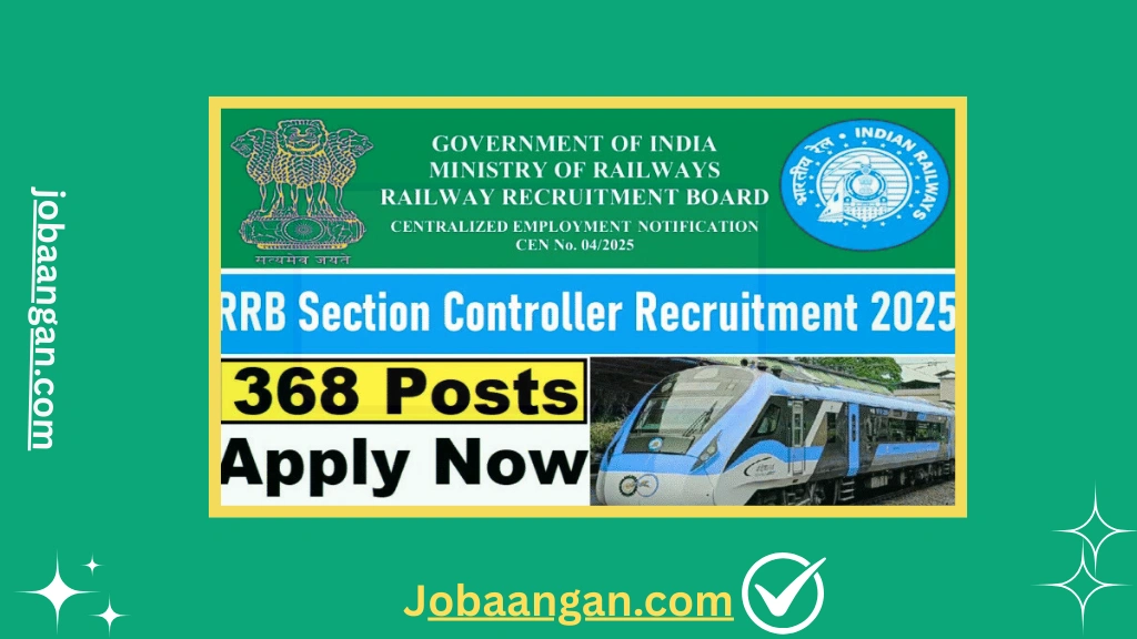 RRB Section Controller Recruitment 2025